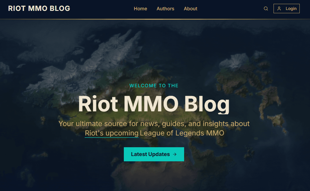 Riot MMO Blog